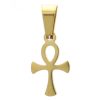 Palais du Rosaire Medaille Et Croix Metal | Croix De Vie En Metal Dore 16Mm