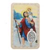 Palais du Rosaire Image Religieuse | Carte Priere De Saint Christophe Avec Medaille