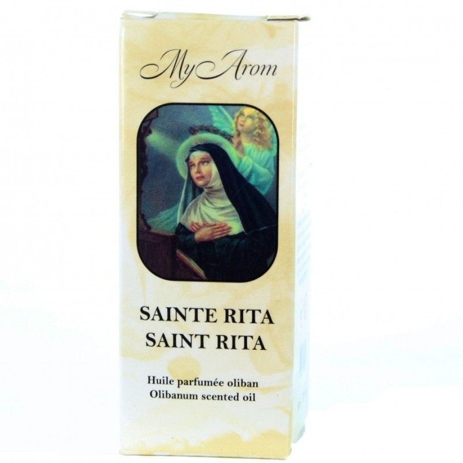 Palais du Rosaire Huile Religieuse | Huile Essentielle Religieuse Sainte Rita Parfum Oliban 10Ml