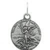 Palais du Rosaire Medaille Et Croix Metal | Medaille De Saint Michel En Metal Argente