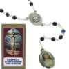 Palais du Rosaire Chapelet Verre | Chapelet Pour Les Ames Du Purgatoire Avec Livret De Prieres
