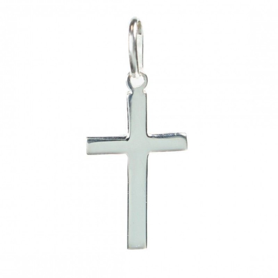 Palais du Rosaire Medaille Et Croix Argent | Croix En Argent 35Mm