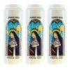 Palais du Rosaire Bougie Neuvaine | Lot De 3 Bougies De Neuvaine De Sainte Rita Avec Prieres