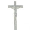 Palais du Rosaire Crucifix Resine | Crucifix A Suspendre En Resine Blanche 33Cm