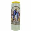 Palais du Rosaire Bougie Neuvaine | Bougie Neuvaine De La Vierge Miraculeuse 17,5Cm