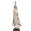 Palais du Rosaire Statue Vierge De Fatima | Statue De Fatima Vetue De Son Manteau Fleurs Bleues 70Cm
