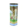 Palais du Rosaire Bougie Votive | Bougie Votive Apparition De Lourdes Et Priere 14,5 Cm Bleue