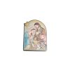 Palais du Rosaire Cadre Religieux | Cadre Religieux De La Nativite En Bois Et Aluminium 5X7Cm
