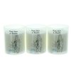Palais du Rosaire Bougie Votive | Lot De 3 Bougies Veilleuses Notre Dame De Lourdes 6Cm