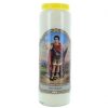 Palais du Rosaire Bougie Neuvaine | Lot De 3 Bougies De Neuvaine Saint Expedit