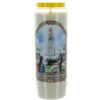 Palais du Rosaire Bougie Neuvaine | Lot De 6 Bougies Neuvaine Notre Dame De Fatima 17,5Cm
