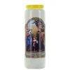 Palais du Rosaire Bougie Neuvaine | Lot De 20 Bougies De Neuvaine Sainte Famille