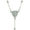 Palais du Rosaire Chapelet Argent | Chapelet De Lourdes En Argent Et Grains De 3,5Mm