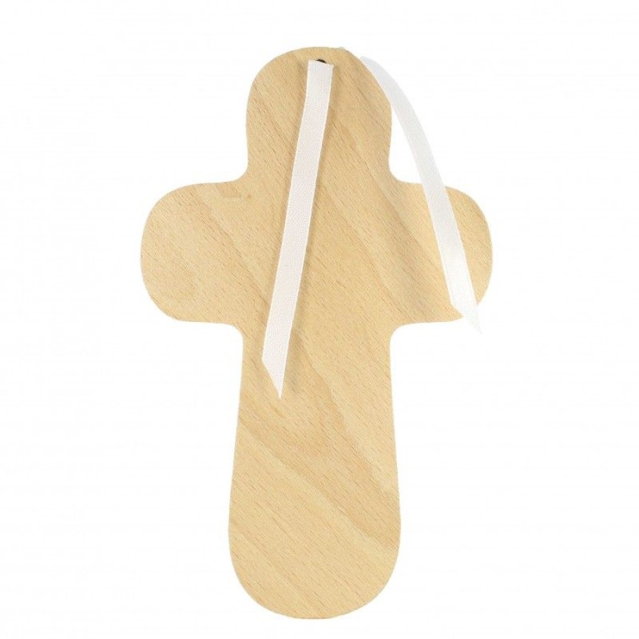 Palais du Rosaire Croix Religieuse | Croix De Saint Michel En Bois De 15Cm
