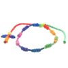 Palais du Rosaire Bracelet Dizainier | Lot De 72 Bracelets Dizainiers En Corde Multicolore