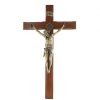 Palais du Rosaire Crucifix Bois | Crucifix En Bois Avec Christ En Metal 62 Cm